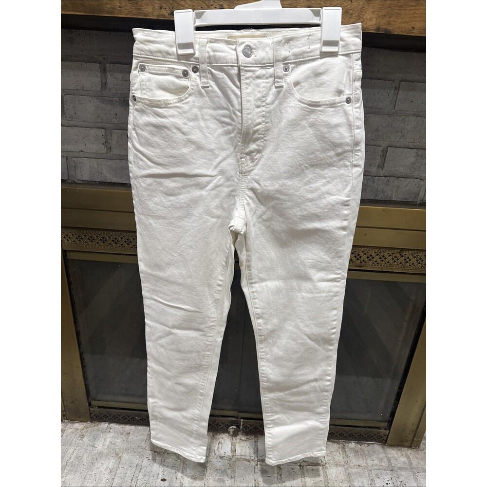 Madewell Jeans Size 25 White "The Perfect Vintage Jean" Excellent